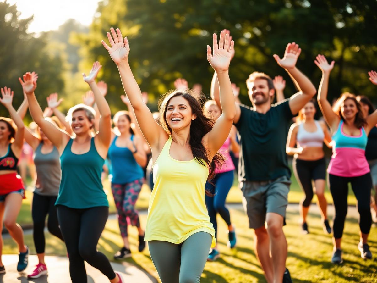 Zumba et mouvement